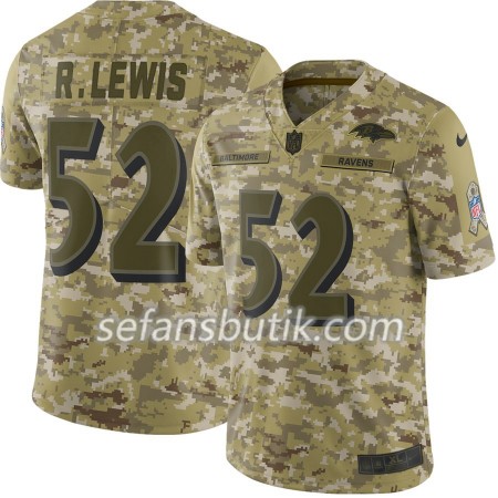 Baltimore Ravens Tröjor Ray Lewis 52 Nike Salute to Service - Herr Baltimore Ravens Tröjor Ray Lewis 52 Nike Salute to Service - Herr